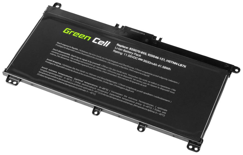 Green Cell HSTNN-LB7L GC-HP145 Laptopaccu 11.55 V 3400 mAh HP