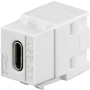 Rutenbeck KMK-USB-C 3.1 rw Adapter Keystone 10 Gbit/s 1 stuk(s)
