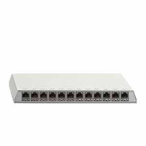 Rutenbeck PP-ClassEA#23811112 12 poorten Patchpaneel CAT 6 Ingericht