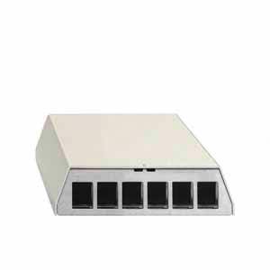 Rutenbeck PP-UM A-6 Ap rw 6 poorten Patchpaneel CAT 6 Niet ingericht