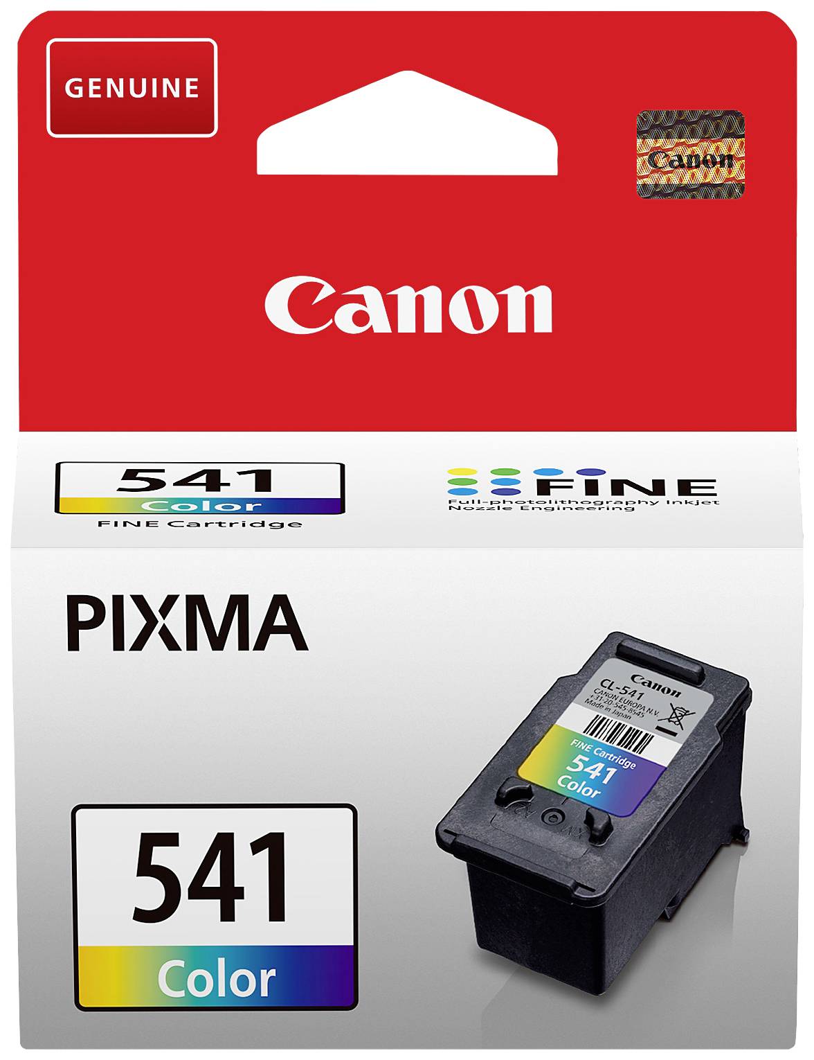 Canon Inktcartridge CL-541 Origineel Triple Cyaan, Magenta, Geel 5227B001