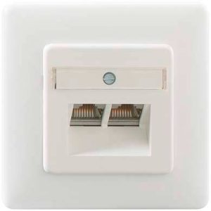 Rutenbeck UAEClassEAiso8/8Uprw Netwerkdoos Inbouw (in muur) Inzet met centraalstuk en frame 10 Gbit/s Wit Rutenbeck UAEClassEAiso8/8Uprw Netwerkdoos Inbouw (in muur) Inzet met centraalstuk en frame 10 Gbit/s Wit