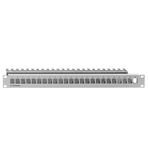 Rutenbeck PP-UM A-24/1 24 poorten Patchpaneel 483 mm (19") 1 HE Meerdere kleuren