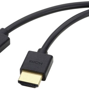SpeaKa Professional HDMI Aansluitkabel HDMI-A-stekker, HDMI-A-stekker 1.00 m Zwart 8K UHD, Flexibel HDMI-kabel SP-110042 SpeaKa Professional HDMI Aansluitkabel HDMI-A-stekker, HDMI-A-stekker 1.00 m Zwart 8K UHD, Flexibel HDMI-kabel SP-110042
