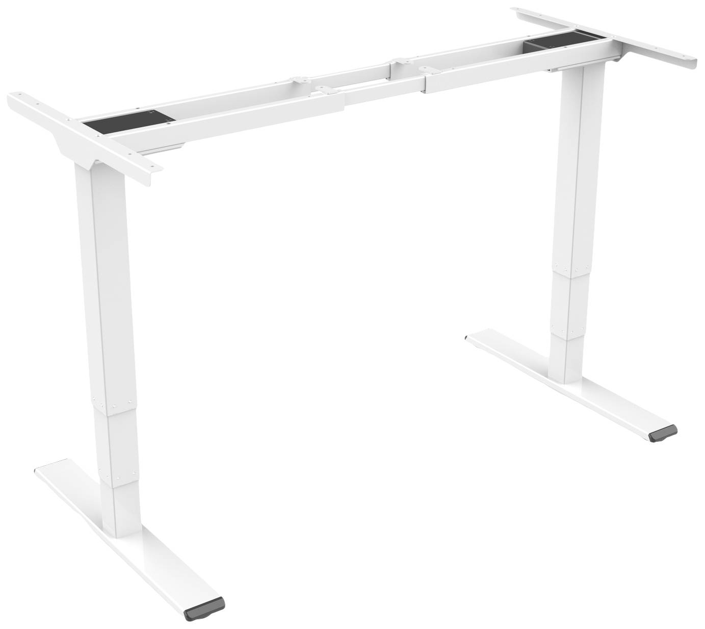 Digitus Zit-sta-bureauframe Elektrisch in hoogte verstelbaar Hoogte: 62 tot 1.27 m (b x d) 170 cm x 68 cm Wit, Wit (RAL