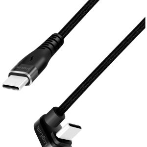 LogiLink CU0190 USB-kabel USB 2.0 USB-C stekker 1.00 m Zwart LogiLink CU0190 USB-kabel USB 2.0 USB-C stekker 1.00 m Zwart