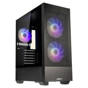 Lian Li LANCOOL 205 Mesh Midi-tower Behuizing, Gaming-behuizing Zwart Lian Li LANCOOL 205 Mesh Midi-tower Behuizing, Gaming-behuizing Zwart