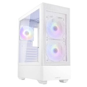Lian Li LANCOOL 205 Mesh Midi-tower Behuizing, Gaming-behuizing Wit Lian Li LANCOOL 205 Mesh Midi-tower Behuizing, Gaming-behuizing Wit