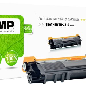KMP Toner vervangt Brother TN2310 Compatibel Zwart 1200 bladzijden B-T56A 1261,0000 KMP Toner vervangt Brother TN2310 Compatibel Zwart 1200 bladzijden B-T56A 1261,0000