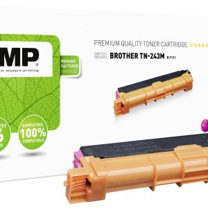 KMP Toner vervangt Brother TN243M Compatibel Magenta 1000 bladzijden B-T111 1268,0006 KMP Toner vervangt Brother TN243M Compatibel Magenta 1000 bladzijden B-T111 1268,0006