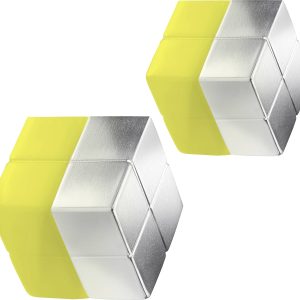 Sigel Neodymium magneet C10 “Extra-Strong” (b x h x d) 20 x 10 x 20 mm Dobbelsteen Zilver 2 stuk(s) BA704 Sigel Neodymium magneet C10 “Extra-Strong” (b x h x d) 20 x 10 x 20 mm Dobbelsteen Zilver 2 stuk(s) BA704