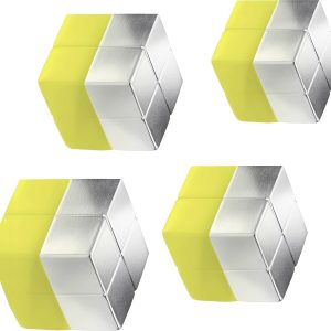 Sigel Neodymium magneet C10 “Extra-Strong” (b x h x d) 20 x 10 x 20 mm Dobbelsteen Zilver 4 stuk(s) BA705 Sigel Neodymium magneet C10 “Extra-Strong” (b x h x d) 20 x 10 x 20 mm Dobbelsteen Zilver 4 stuk(s) BA705