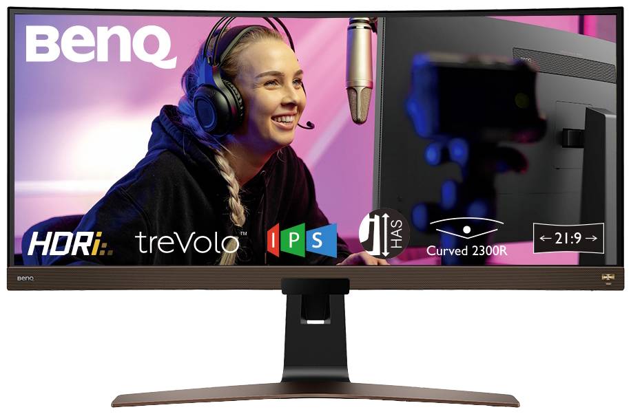 BenQ EW3880R LED-monitor Energielabel G (A - G) 95.3 cm (37.5 inch) 3840 x 1600 Pixel 21:9 4 ms DisplayPort, HDMI, Hoofd