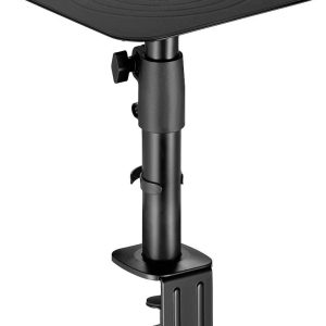 My Wall HS30L Luidsprekerstaander Aantal monteerbare displays: 2 Display(s) Zwart In hoogte verstelbaar, Kantelbaar, Sta