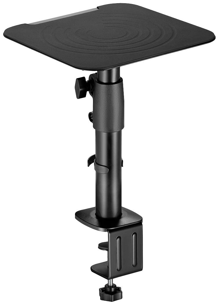 My Wall HS30L Luidsprekerstaander Aantal monteerbare displays: 2 Display(s) Zwart In hoogte verstelbaar, Kantelbaar, Sta