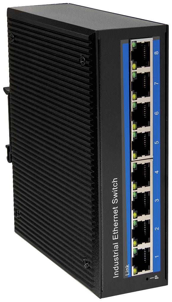 LogiLink NS201 NS201 Industrial Ethernet Switch 8 poorten 10 / 100 MBit/s