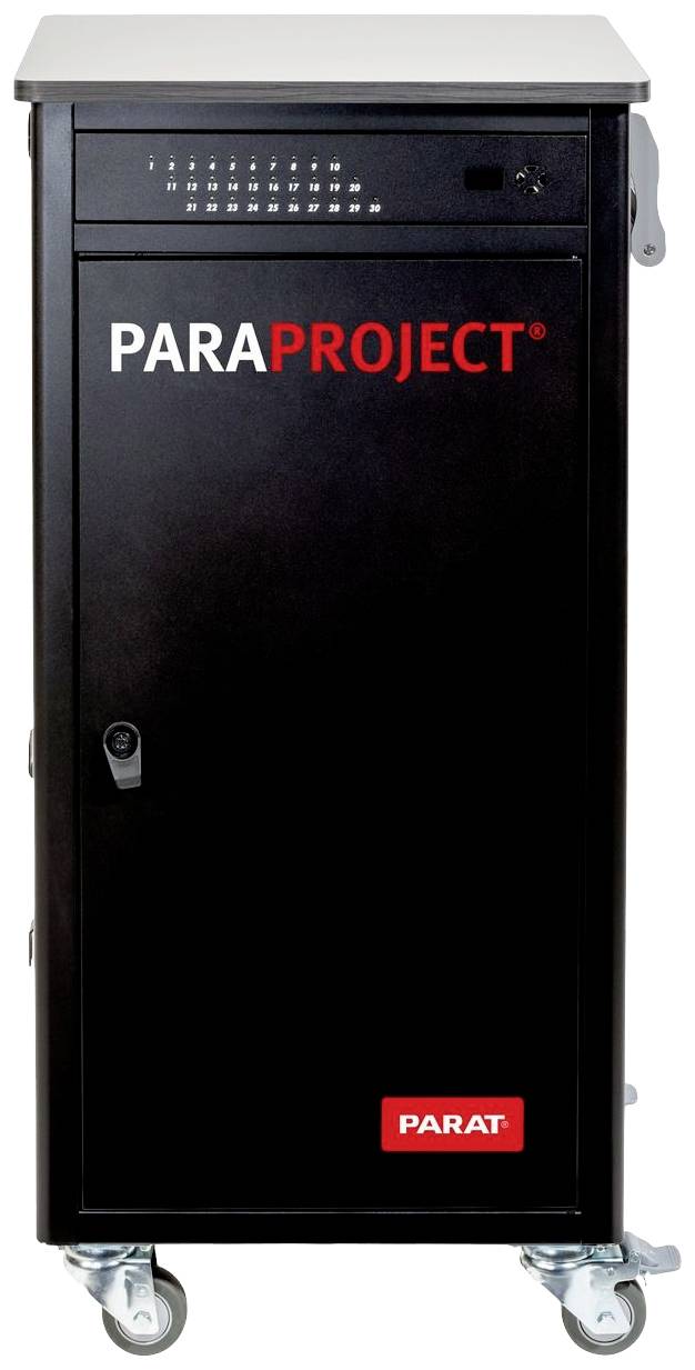 Parat PARAPROJECT® Trolley C30 Laad- en managementsysteem Wagen Bekabeling voor Apple Lightning