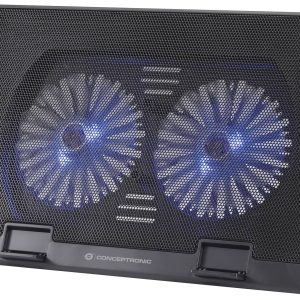Conceptronic THANA02B Cooling-pad voor laptop In hoogte verstelbaar Conceptronic THANA02B Cooling-pad voor laptop In hoogte verstelbaar