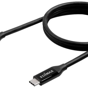 EDIMAX UC4-0050TB USB-kabel USB 4.0, Thunderbolt 3 USB-C stekker 0.50 m Zwart EDIMAX UC4-0050TB USB-kabel USB 4.0, Thunderbolt 3 USB-C stekker 0.50 m Zwart