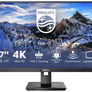 Philips Monitore 279P1/00 LCD-monitor Energielabel G (A – G) 68.6 cm (27 inch) 3840 x 2160 Pixel 16:9 4 ms HDMI, USB-A,