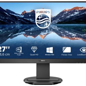 Philips Monitore 276B9/00 LED-monitor Energielabel F (A – G) 60.5 cm (23.8 inch) 2560 x 1440 Pixel 16:9 4 ms HDMI, Displ