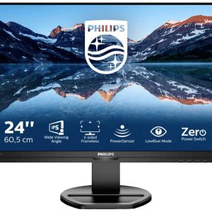 Philips Monitore 240B9/00 LCD-monitor Energielabel D (A – G) 60.5 cm (23.8 inch) 1920 x 1200 Pixel 16:9 4 ms HDMI, USB-A