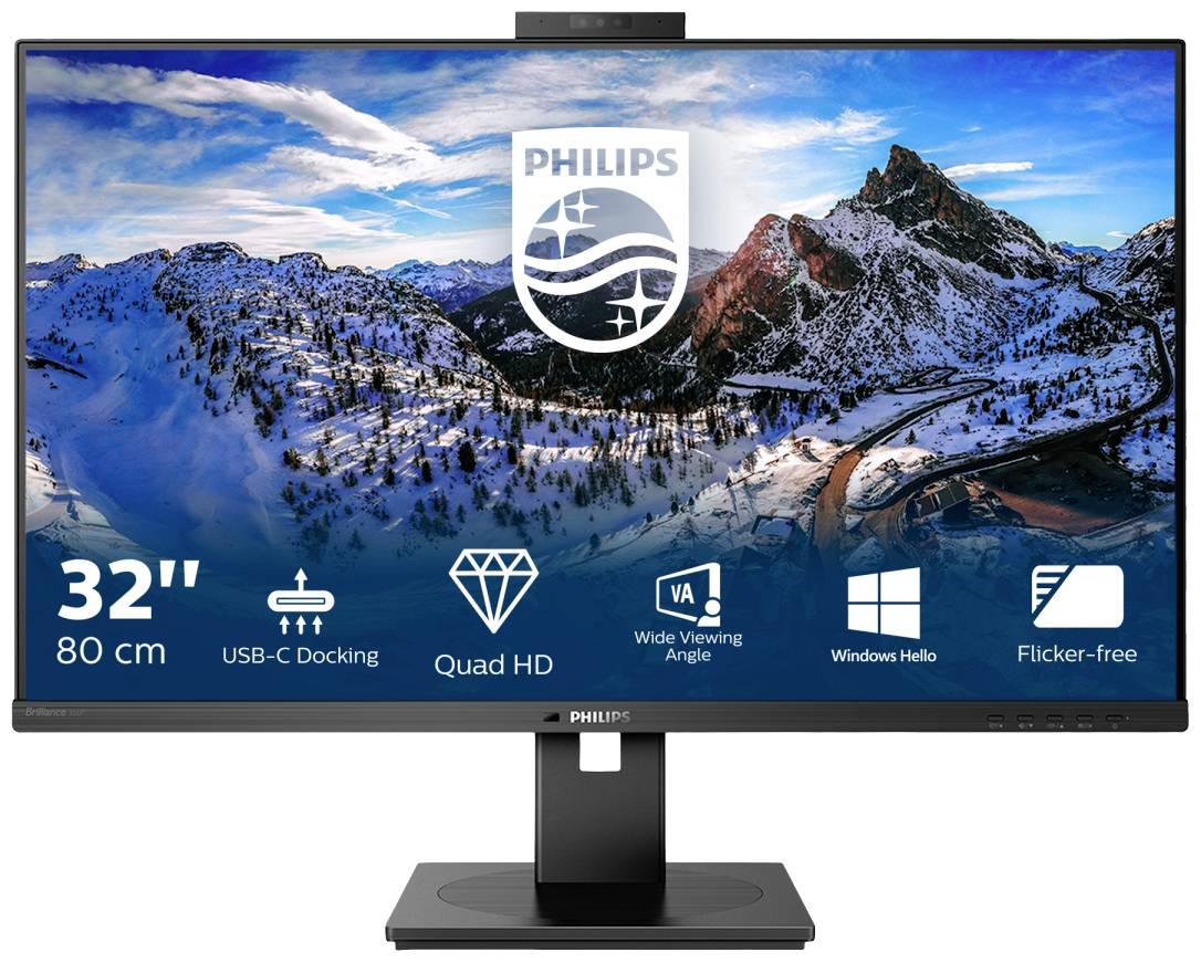 Philips Monitore 326P1H/00 LED-monitor Energielabel G (A - G) 68.6 cm (27 inch) 2560 x 1440 Pixel 16:9 4 ms HDMI, Displa