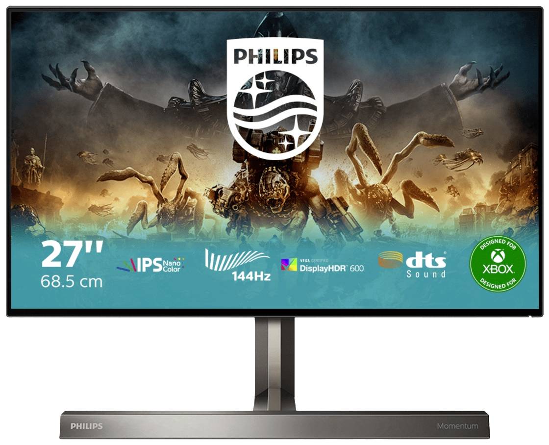 Philips Monitore 279M1RV/00 LCD-monitor Energielabel G (A - G) 80 cm (31.5 inch) 3840 x 2160 Pixel 16:9 4 ms HDMI, USB-A