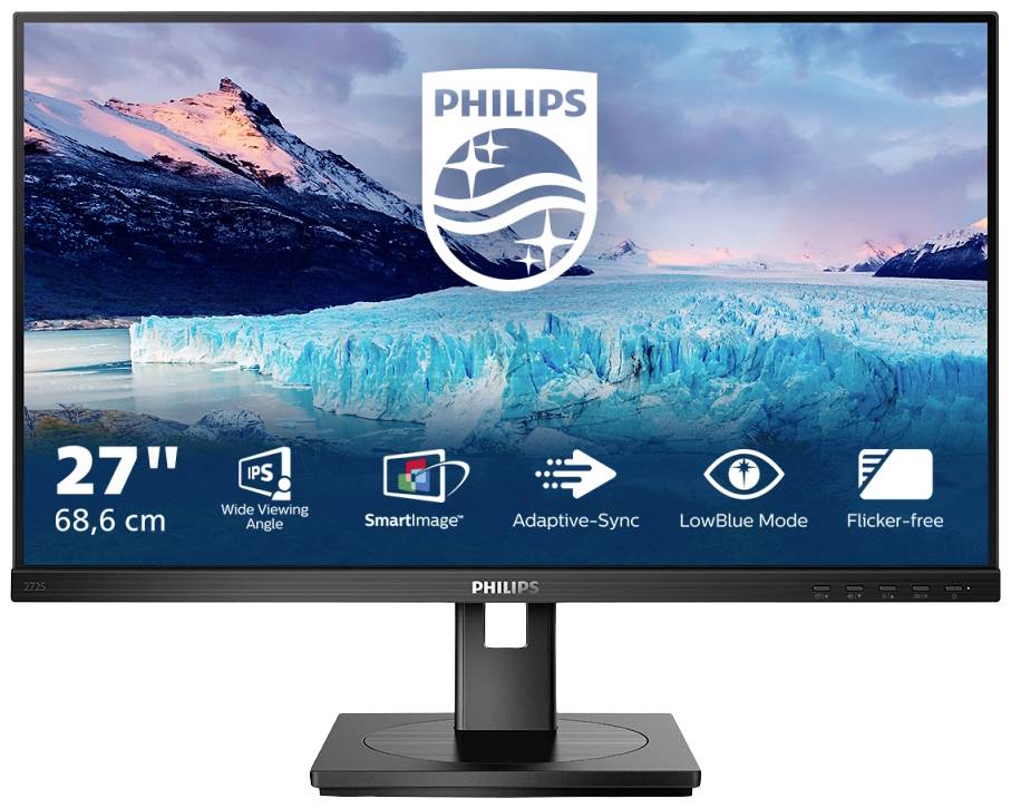 Philips Monitore MMD 272S1M/00 LED-monitor Energielabel E (A - G) 68.6 cm (27 inch) 1920 x 1080 Pixel 16:9 4 ms HDMI, Di