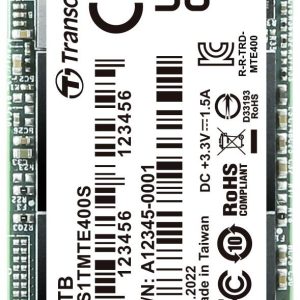 Transcend MTS400S 1 TB NVMe/PCIe M.2 SSD 2242 harde schijf PCIe NVMe 3.0 x4 Retail TS1TMTE400S Transcend MTS400S 1 TB NVMe/PCIe M.2 SSD 2242 harde schijf PCIe NVMe 3.0 x4 Retail TS1TMTE400S