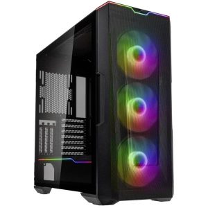 Phanteks PHANTEKS Eclipse G500A D-RGB Midi-Tower, Tempered Glass – schwarz Midi-tower Behuizing, Gaming-behuizing Zwart