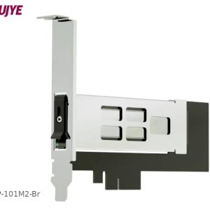 JouJye JJ-GP-101M2-Br 1 poort M.2-controller PCIe x4 Geschikt voor: 2230, 2242, 2260, 2280 Incl. Low-Profile slotplaat