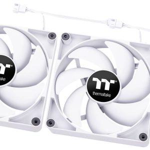 Thermaltake CL-F151-PL12WT-A PC-ventilator Wit (b x h x d) 120 x 120 x 25 mm