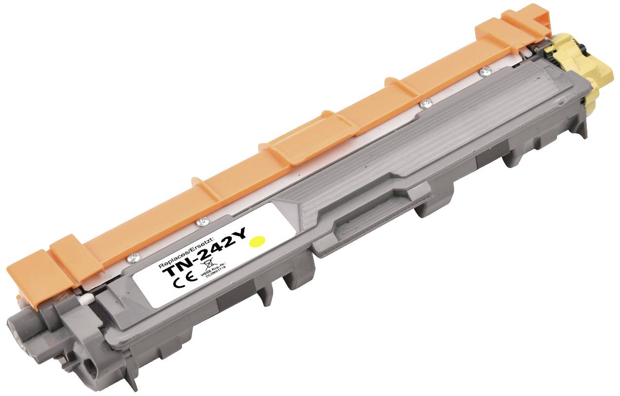 Renkforce Toner vervangt Brother TN-242Y Compatibel Geel 1400 bladzijden RF-5608682 RF-5608682