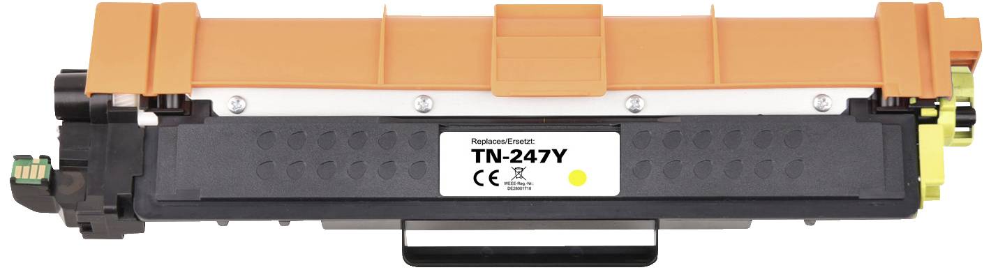 Renkforce Toner vervangt Brother TN-247Y, TN247Y Compatibel Geel 2300 bladzijden RF-5609700 RF-5609700