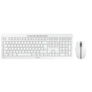 CHERRY Stream Set met toetsenbord en muis Radiografisch AZERTY, Belgisch Wit CHERRY Stream Set met toetsenbord en muis Radiografisch AZERTY, Belgisch Wit