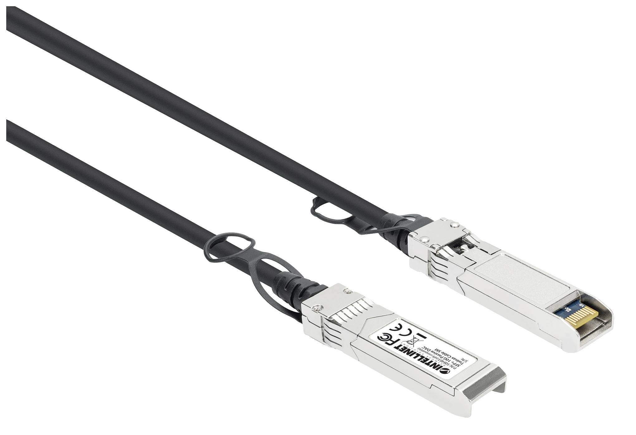 Intellinet 508483 Glasvezel Optische vezel Aansluitkabel Zwart