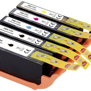 Renkforce Inktcartridge vervangt Canon PGI-580PGBK, CLI-581BK, CLI-581C, CLI-581M, CLI-581Y Compatibel Combipack Zwart,
