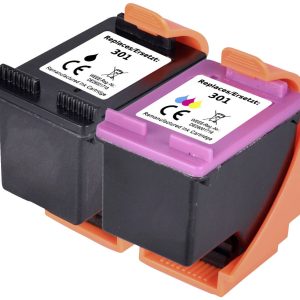 Renkforce Inktcartridge vervangt HP 301, N9J72AE, CH561EE, CH562EE Compatibel Combipack Zwart, Cyaan, Magenta, Geel RF-5
