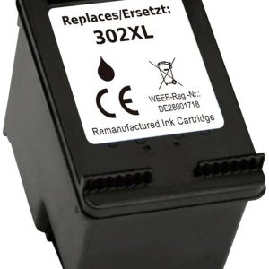 Renkforce Inktcartridge vervangt HP 302XL, F6U68AE Compatibel Zwart RF-5633222