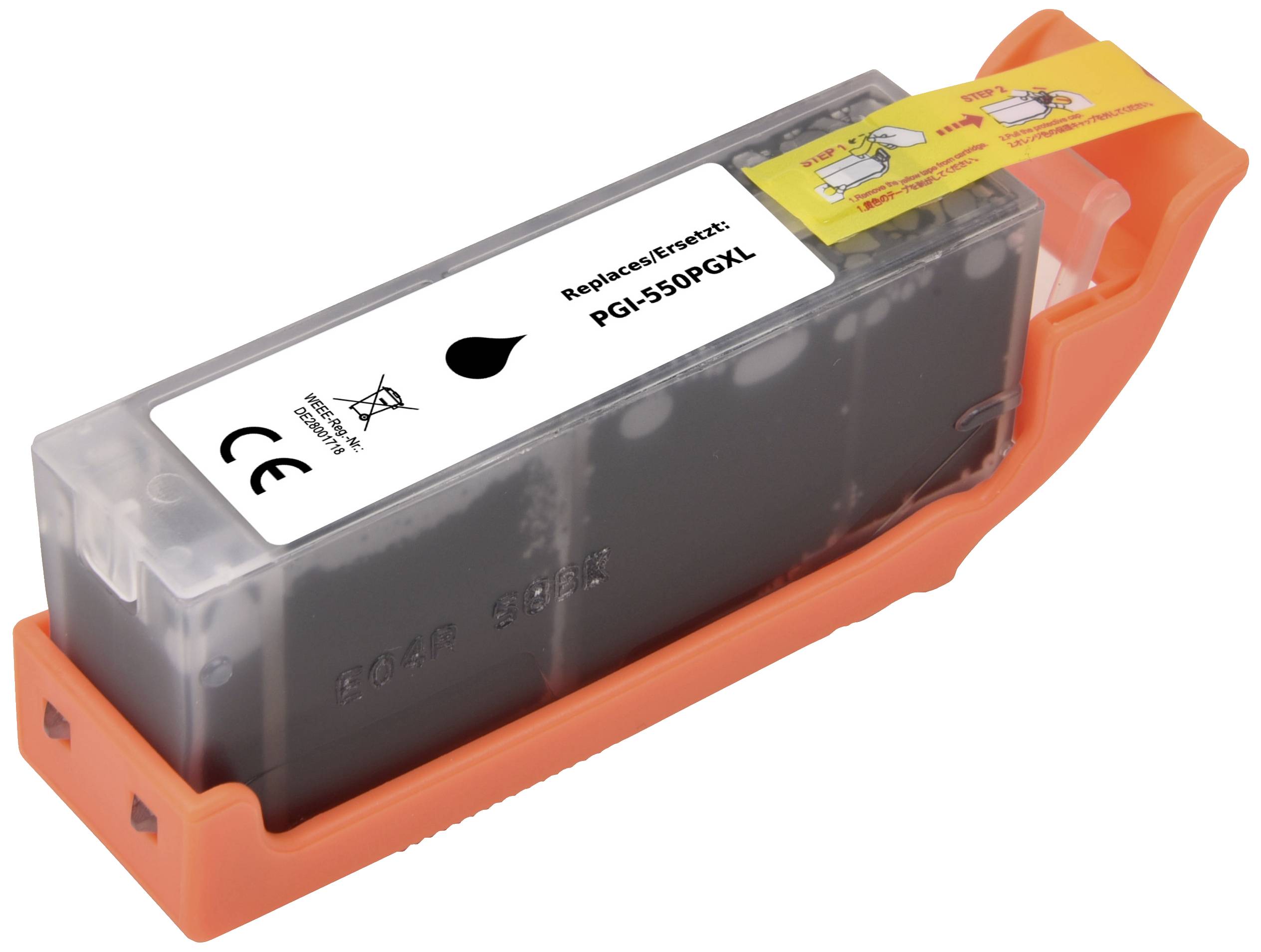 Renkforce Inktcartridge vervangt Canon PGI-550PGBK XL Compatibel Zwart RF-5633224