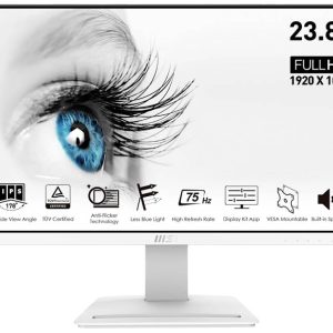 MSI PRO MP243WDE LED-monitor Energielabel E (A – G) 60.5 cm (23.8 inch) 1920 x 1080 Pixel 16:9 5 ms DisplayPort, HDMI, H MSI PRO MP243WDE LED-monitor Energielabel E (A – G) 60.5 cm (23.8 inch) 1920 x 1080 Pixel 16:9 5 ms DisplayPort, HDMI, H