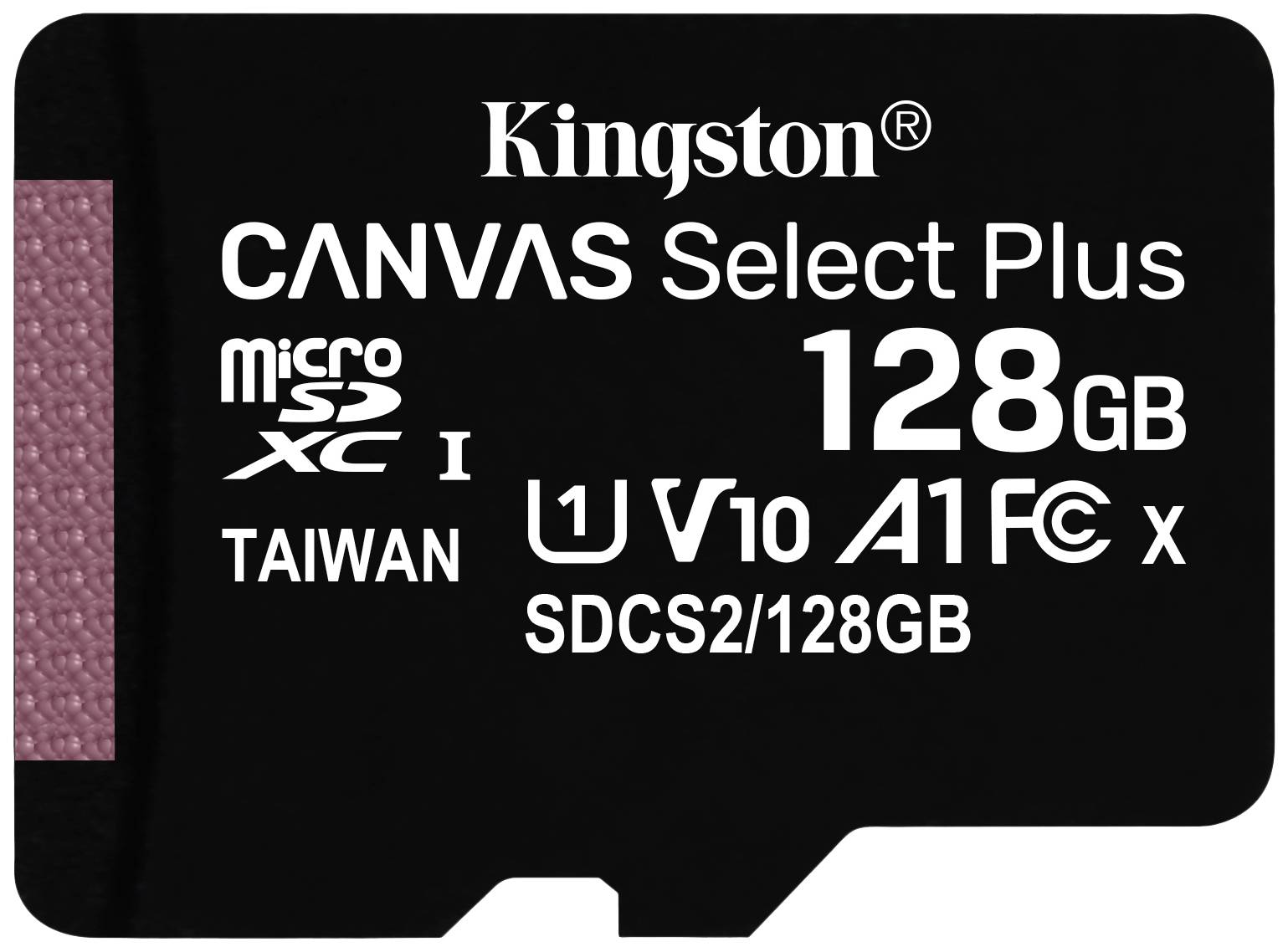 Kingston Canvas Select Plus microSDXC-kaart 128 GB Class 10 UHS-I