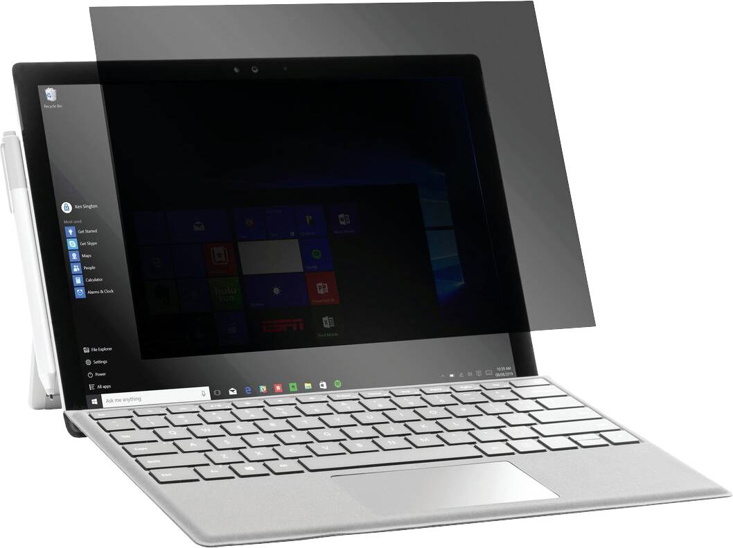 Kensington Privacy Screen Filter Privacyfolie Tablet 25,4 cm (10") Beeldverhouding: 3:2 626663 Microsoft Surface Go