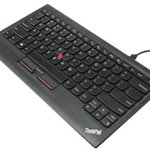 Lenovo TrackPoint Belgian/French Toetsenbord USB AZERTY, Belgisch Zwart Met trackball, USB-aansluiting, Extra grote toet