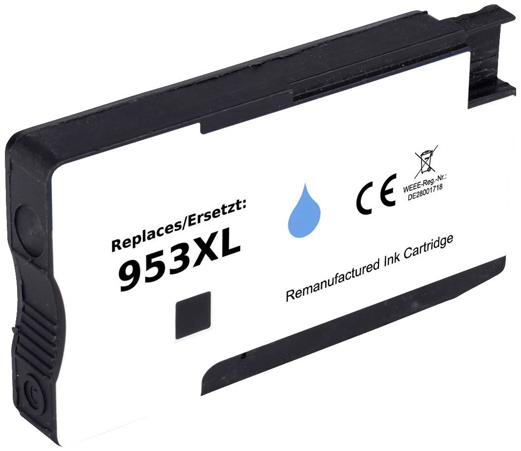Renkforce Inktcartridge vervangt HP 953XL, F6U16AE Compatibel Cyaan RF-5655878