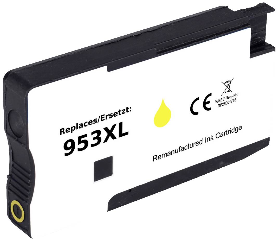 Renkforce Inktcartridge vervangt HP 953XL, F6U18AE Compatibel Geel RF-5655880