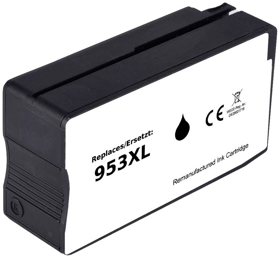Renkforce Inktcartridge vervangt HP 953XL, L0S70AE Compatibel Zwart RF-5655894