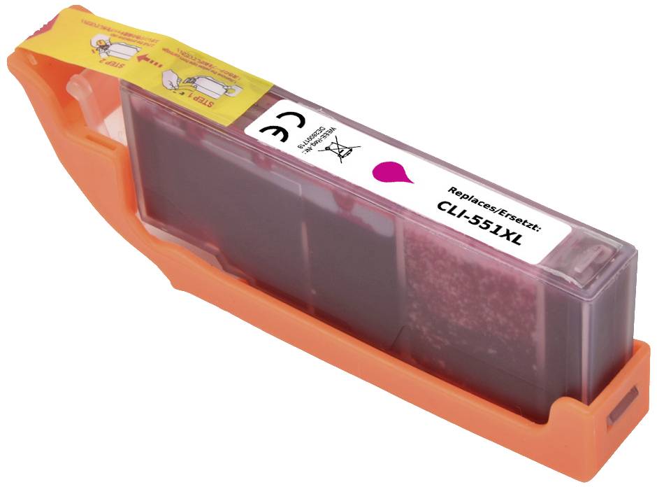 Renkforce Inktcartridge vervangt Canon CLI-551M XL Compatibel Magenta RF-5655906