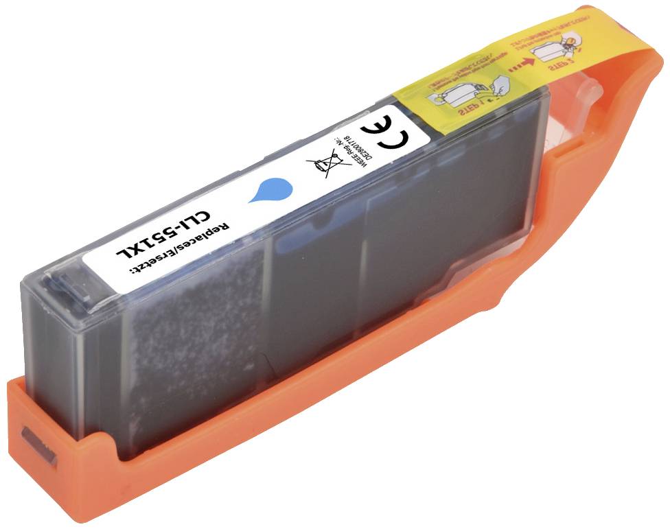 Renkforce Inktcartridge vervangt Canon CLI-551C XL Compatibel Cyaan RF-5655918